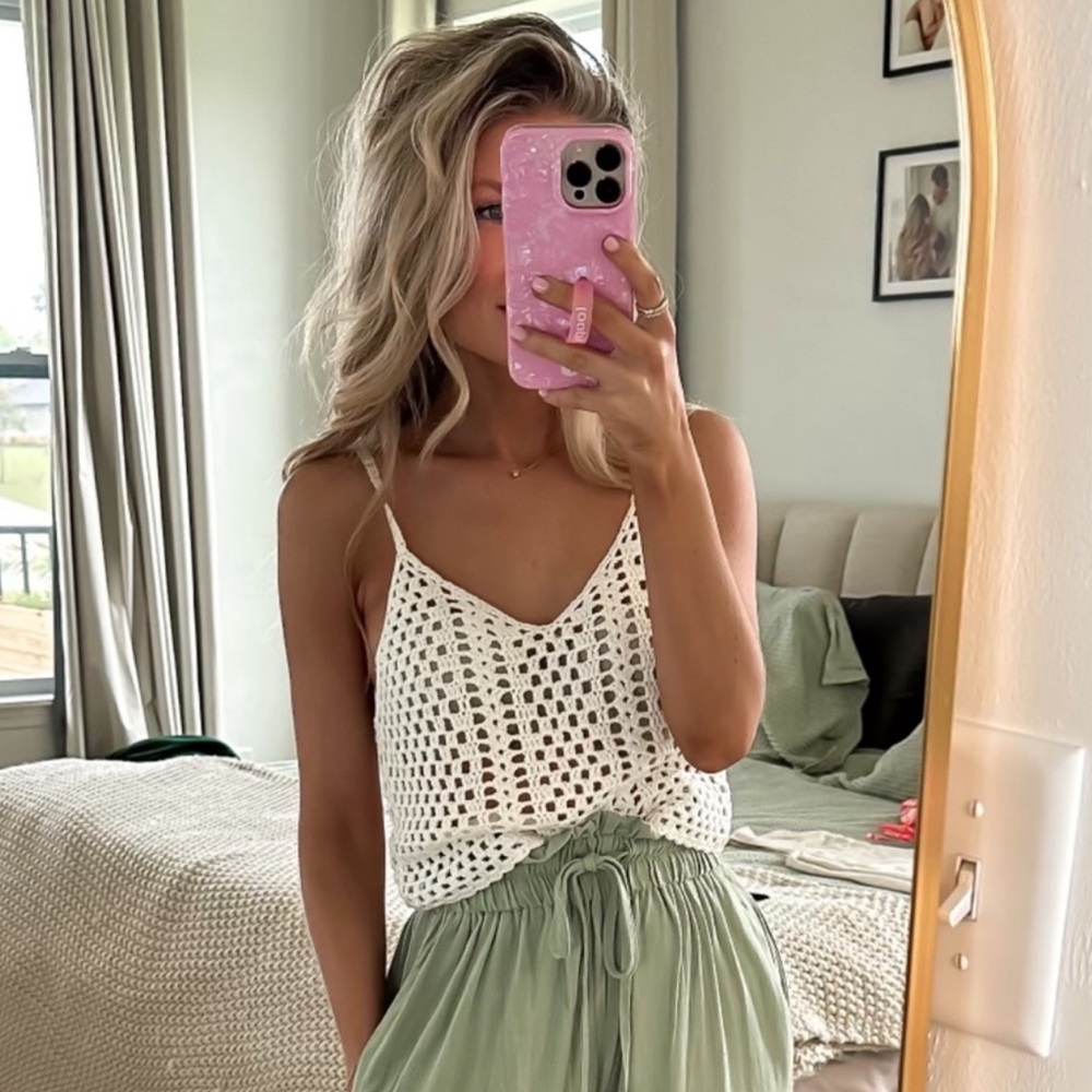 Crochet cami